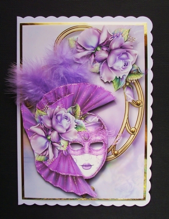 Lilac Masque & Roses by Jennifer (Jaye) Smith-Kirk