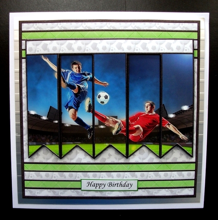FOOTBALL 7.5 Alphabet and Age Quick Card Kit Create Any Name by Jennifer (Jaye) Smith-Kirk