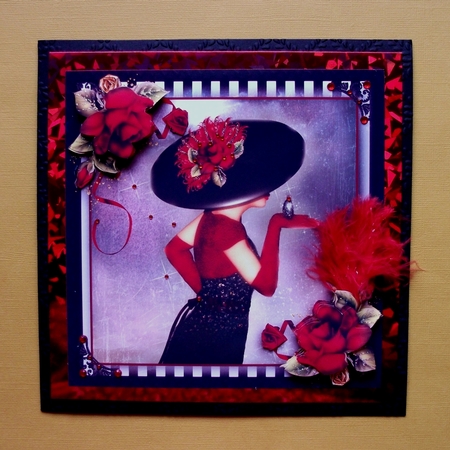 The Perfume Bottle Card Front Kit by Jennifer (Jaye) Smith-Kirk