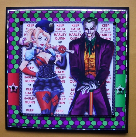Harley and The Joker  by Jennifer (Jaye) Smith-Kirk