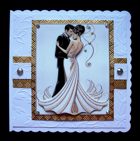 Wedding Couple  by Jennifer (Jaye) Smith-Kirk