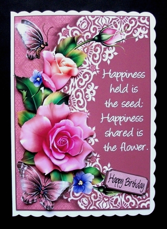 Happiness is the flower by Jennifer (Jaye) Smith-Kirk