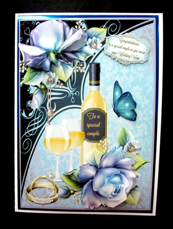 Cheers to a special couple A5 by Jennifer (Jaye) Smith-Kirk