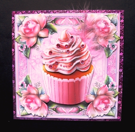 Pink Yummy Cupcake 8x8 Mini Kit by Jennifer (Jaye) Smith-Kirk