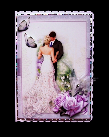 A5 The Bride And Groom by Jennifer (Jaye) Smith-Kirk