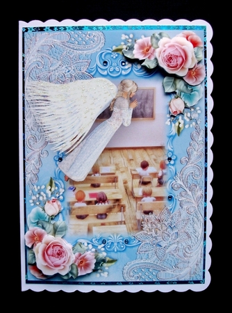 The Guardian Angel Topper and Decoupage by Jennifer (Jaye) Smith-Kirk
