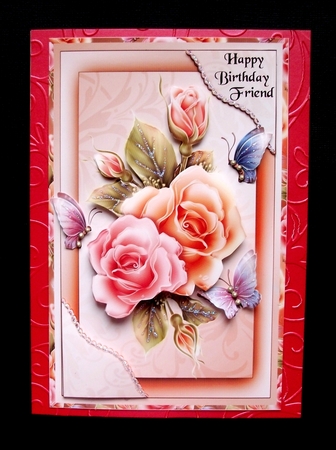 Bunch of Colorful Roses by Jennifer (Jaye) Smith-Kirk