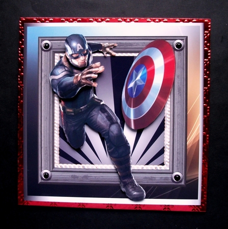 Captain America by Jennifer (Jaye) Smith-Kirk