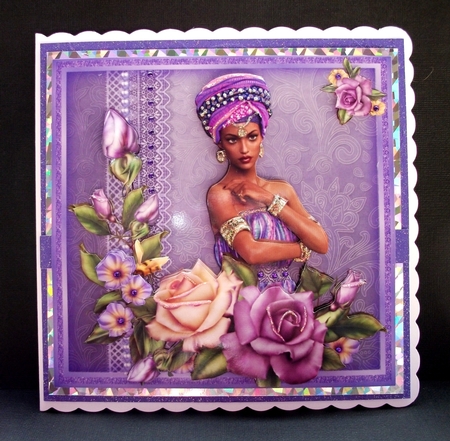 ETHNIC BEAUTY IN PURPLE MINI KIT by Jennifer (Jaye) Smith-Kirk