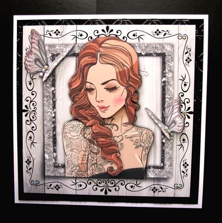 Beautiful Tattooed Lady 8x8 Mini Kit  by Jennifer (Jaye) Smith-Kirk