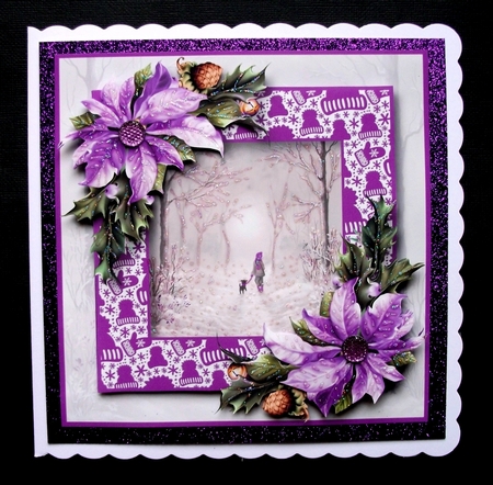 Embossed Frame Christmas Bumper Kit by Jennifer (Jaye) Smith-Kirk