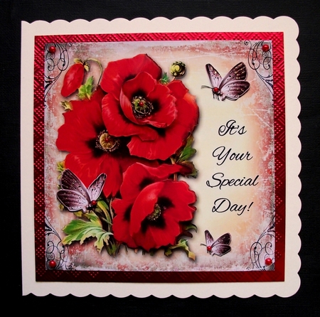 Its Your Special Day - Poppies Topper by Jennifer (Jaye) Smith-Kirk