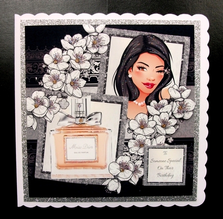 Beautiful Party Girl 8x8 by Jennifer (Jaye) Smith-Kirk
