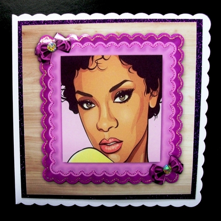 Beautiful Lady Posing 8x8 by Jennifer (Jaye) Smith-Kirk