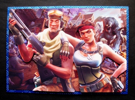Fortnite 16 Quick Card Any Occasion by Jennifer (Jaye) Smith-Kirk