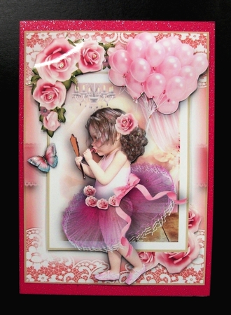 Putting On Mums Make up A5 Card Kit by Jennifer (Jaye) Smith-Kirk