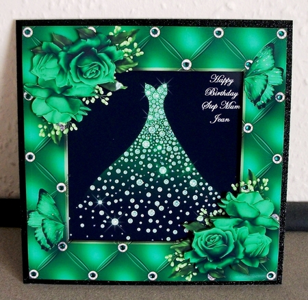 The Diamond Gown - Green by Jennifer (Jaye) Smith-Kirk