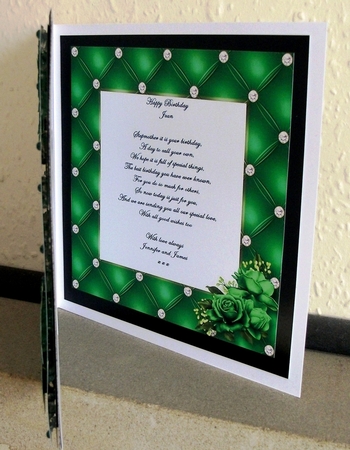 The Diamond Gown - Green by Jennifer (Jaye) Smith-Kirk