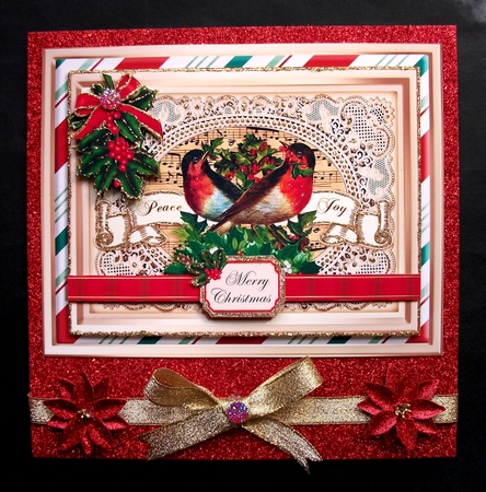Christmas Holiday Vintage CardFront Kit-2 by Jennifer (Jaye) Smith-Kirk