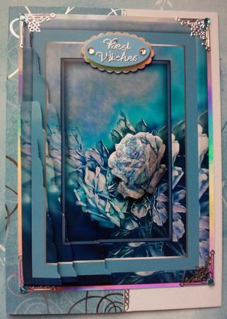 Blue and Lilac Roses by Jennifer (Jaye) Smith-Kirk