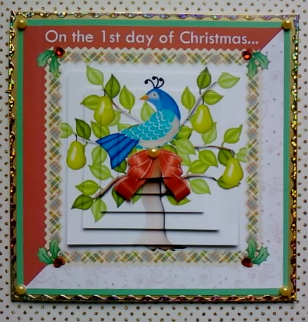 On the 1st Day of Christmas Pyramid by Jennifer (Jaye) Smith-Kirk
