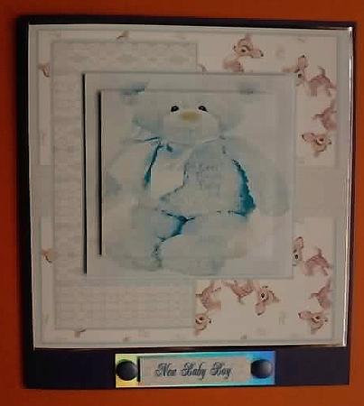 Blue Teddy by Jennifer (Jaye) Smith-Kirk