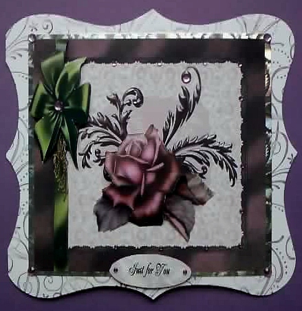 Purple Rose by Jennifer (Jaye) Smith-Kirk