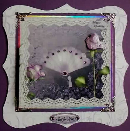 Lavender Lace and Roses by Jennifer (Jaye) Smith-Kirk