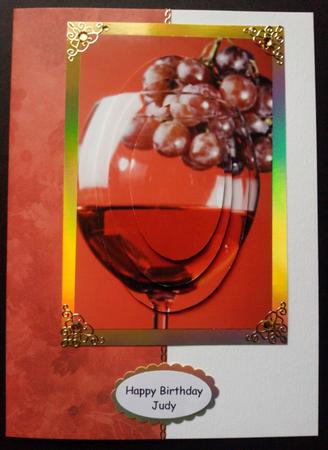 Red Wine and Grapes by Jennifer (Jaye) Smith-Kirk