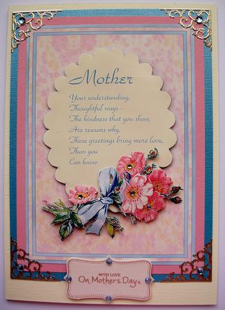 Wild Roses for Mother - Mother's Day/birthday Card Front by Jennifer (Jaye) Smith-Kirk