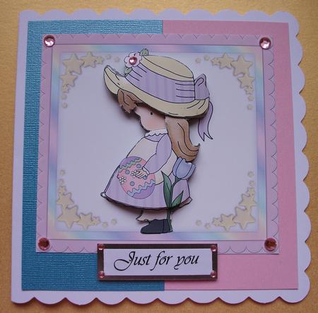 Sarah Easter Girl by Jennifer (Jaye) Smith-Kirk
