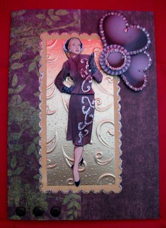 Fashionista Reinita by Jennifer (Jaye) Smith-Kirk