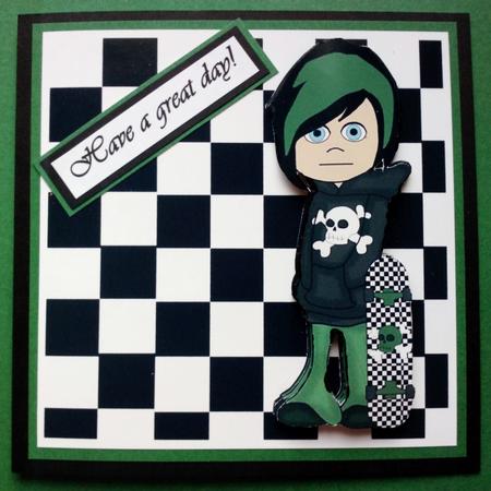 Skater Dude by Jennifer (Jaye) Smith-Kirk