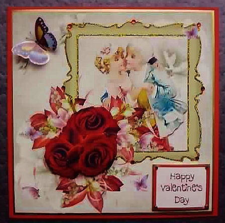 Valentine's Red Roses by Jennifer (Jaye) Smith-Kirk