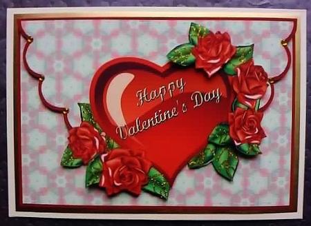 Valentines Heart Envelope Card by Jennifer (Jaye) Smith-Kirk