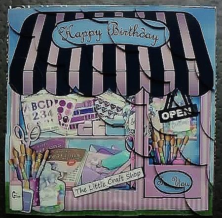8 x 8 Little Craft Shop Scalloped Corner Kit by Jennifer (Jaye) Smith-Kirk