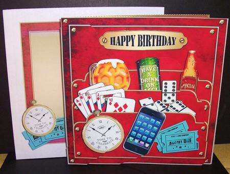 8 x 8 Just for Men Fan Pyramage Kit by Jennifer (Jaye) Smith-Kirk
