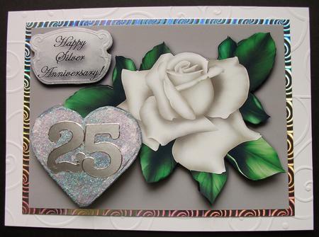 Platinum Silver Wedding Anniversary by Jennifer (Jaye) Smith-Kirk