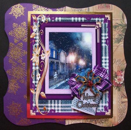 Gorgeous Christmas Scene Topper #3 by Jennifer (Jaye) Smith-Kirk