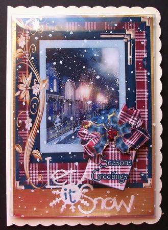 Gorgeous Christmas Scene Topper #6 by Jennifer (Jaye) Smith-Kirk