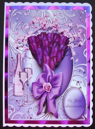 Pretty Bunch of Roses Anniversary/wedding Day by Jennifer (Jaye) Smith-Kirk