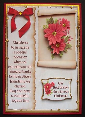 Parchment Poinsettias by Jennifer (Jaye) Smith-Kirk