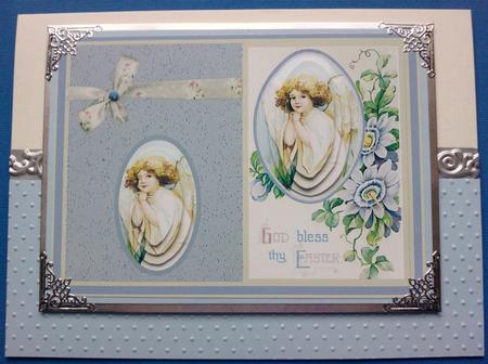 Angel and Passion Flowers for Easter by Jennifer (Jaye) Smith-Kirk