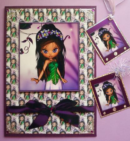 Princess Whyst Card Front by Jennifer (Jaye) Smith-Kirk