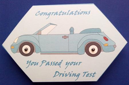 Passed Your Driving Test Blue by Jennifer (Jaye) Smith-Kirk
