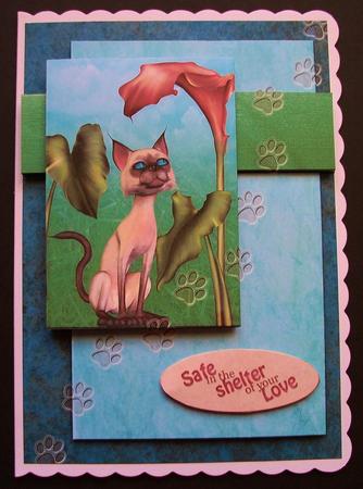 Siamese Love, A5 Step by Step Mini-kit by Jennifer (Jaye) Smith-Kirk