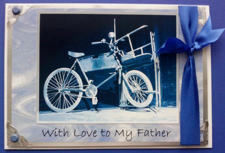Father's Old Bicycle by Jennifer (Jaye) Smith-Kirk