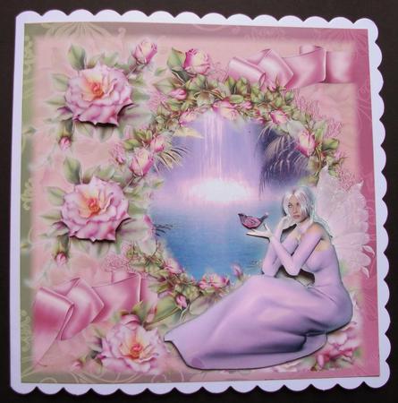 Beautiful Enchanted Rose Fairy Topper by Jennifer (Jaye) Smith-Kirk