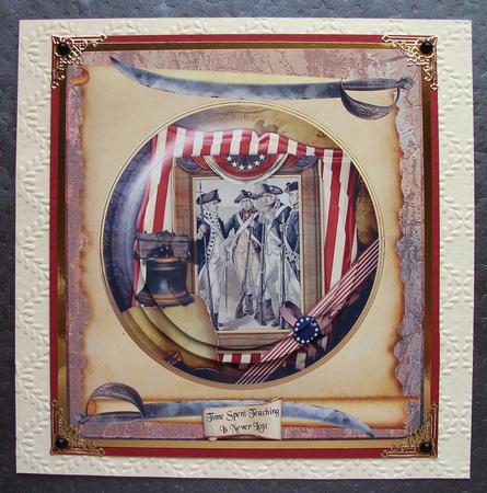 Vintage History Flair with Easy Pyramid Layers Topper by Jennifer (Jaye) Smith-Kirk