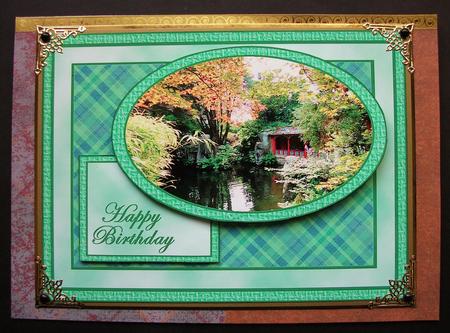 Autumn Garden Quick Card by Jennifer (Jaye) Smith-Kirk